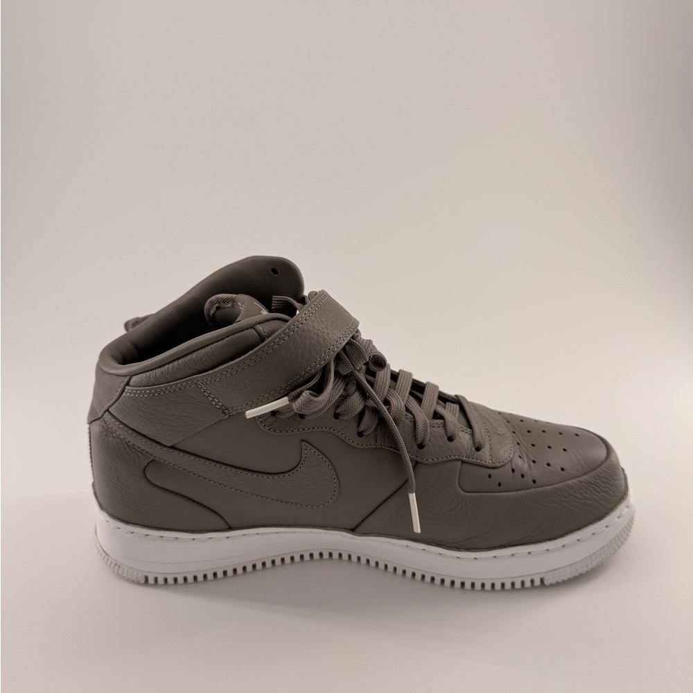 Nikelab Air Force 1 Mid in Light Charcoal Men’s Size 10.5 - Picture 7 of 12